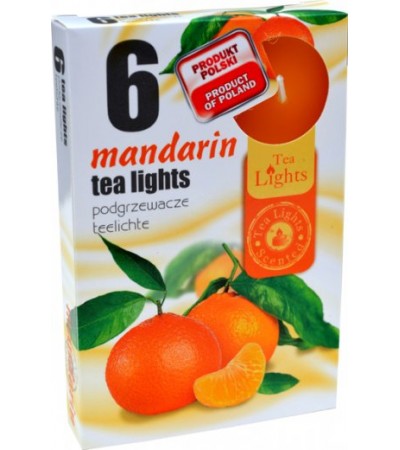 Sviečka čajová MANDARIN Sviečka čajová MANDARIN